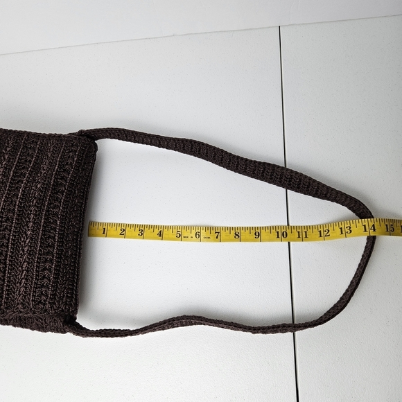 The Sak Y2K Crochet Shoulder Bag Brown - Picture 12 of 12